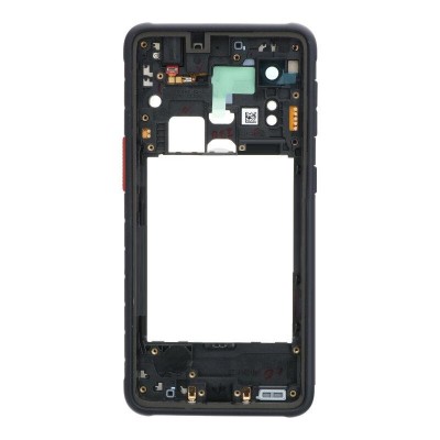 Middle Frame Ring Only For Samsung Galaxy Xcover 5 White By - Maxbhi Com