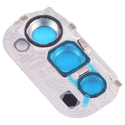 Camera Lens Glass With Frame For Oppo Reno 4 Pro 5g White By - Maxbhi Com