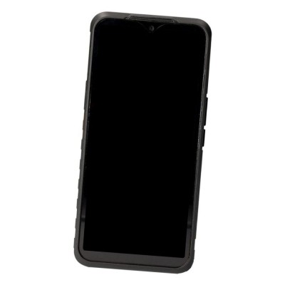 Camera Lens Glass with Frame for Cat S53 Black