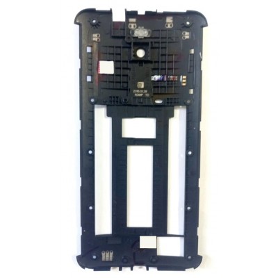 Middle Frame Ring Only For Asus Zenfone 2 Ze551ml White By - Maxbhi Com