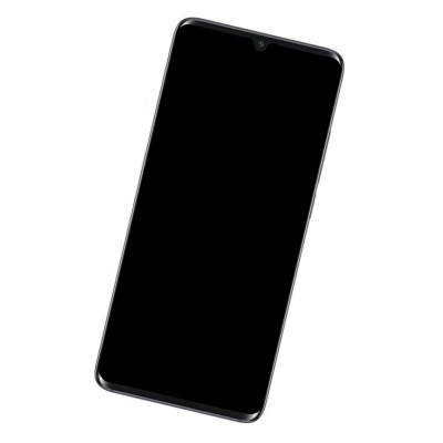 Camera Lens Glass with Frame for TCL 10 Pro Black
