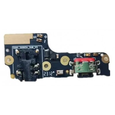 Charging Connector Flex Pcb Board For Blackview Oscal C80 By - Maxbhi Com