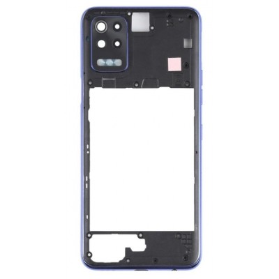 Middle Frame Ring Only For Lg Q52 White By - Maxbhi Com