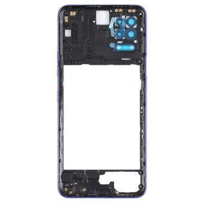 Middle Frame Ring Only For Lg Q52 White By - Maxbhi Com