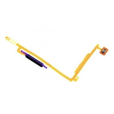 Fingerprint Sensor Flex Cable For Vivo Y52 5g Black By - Maxbhi Com