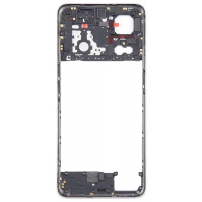 Middle Frame Ring Only For Realme Gt Neo 5 5g White By - Maxbhi Com