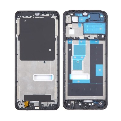 Lcd Frame Middle Chassis For Vivo Y02a White By - Maxbhi Com