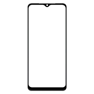Replacement Front Glass For Vivo Y02a Black By - Maxbhi Com
