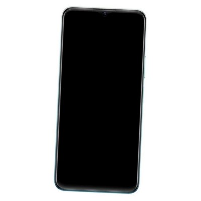 Camera Lens Glass with Frame for Vivo iQOO U5x Black