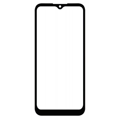 Replacement Front Glass For Nokia C300 Black By - Maxbhi Com