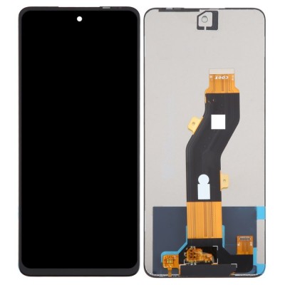 Lcd With Touch Screen For Tecno Spark Go 2024 White By - Maxbhi Com