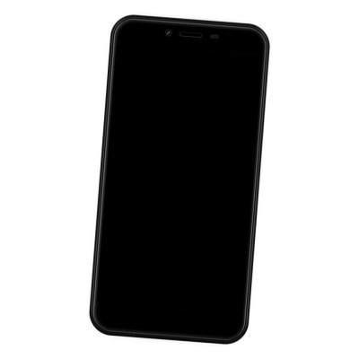 Camera Lens Glass with Frame for Energizer Ultimate U505s Black