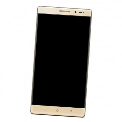 Camera Lens Glass with Frame for Lenovo Phab 2 Plus Gunmetal Grey