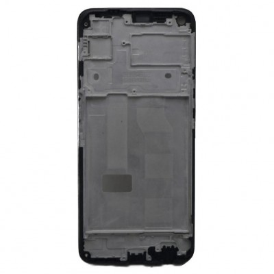 Lcd Frame Middle Chassis For Realme 6i Black By - Maxbhi Com