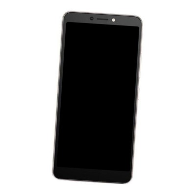 Camera Lens Glass with Frame for itel S13 White
