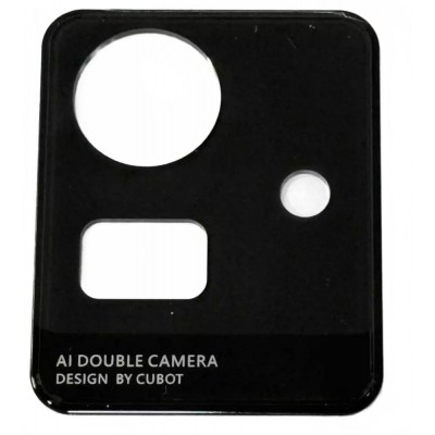 Camera Lens Glass With Frame For Cubot Note 50 Black By - Maxbhi Com
