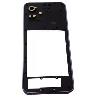 Middle Frame Ring Only For Cubot Note 50 Purple By - Maxbhi Com