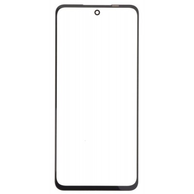 Replacement Front Glass For Realme C55 Black By - Maxbhi Com