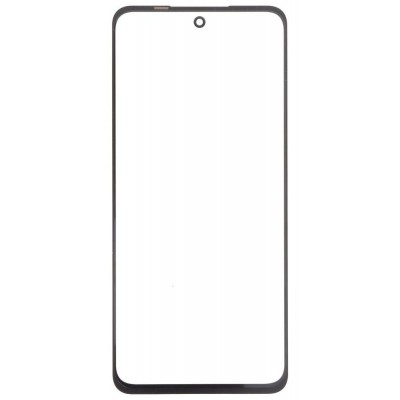 Replacement Front Glass For Realme C55 Black By - Maxbhi Com