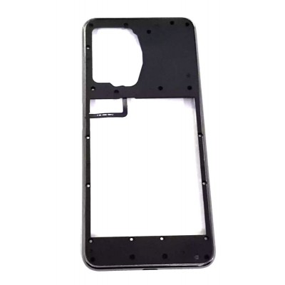 Middle Frame Ring Only For Cubot X50 Black By - Maxbhi Com
