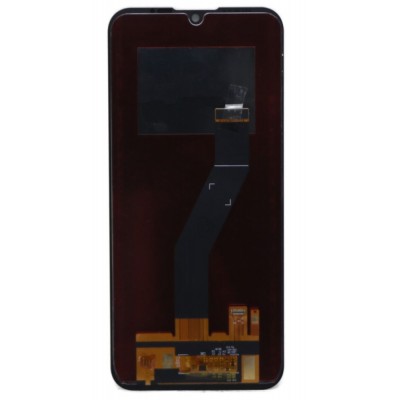 Lcd With Touch Screen For Motorola Moto E6s 2020 Black By - Maxbhi Com