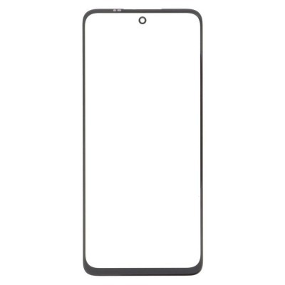 Replacement Front Glass For Motorola Moto G54 5g Black By - Maxbhi Com