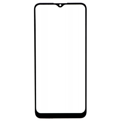 Replacement Front Glass For Nokia C32 Black By - Maxbhi Com