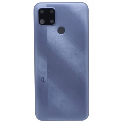 Back Panel Cover For Realme C25 Blue - Maxbhi Com