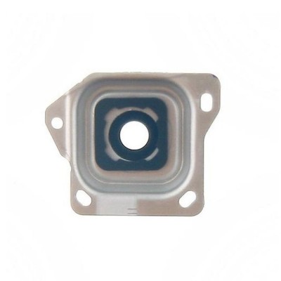 Camera Lens Glass with Frame for Samsung Galaxy A3 A300M Silver