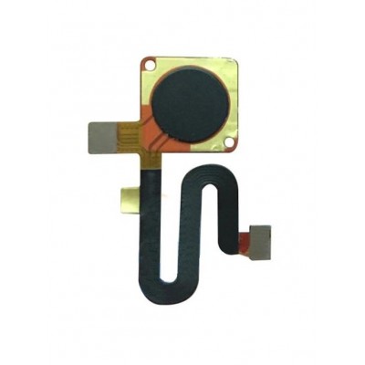 Fingerprint Sensor Flex Cable For Zte Blade V8 Mini Black By - Maxbhi Com