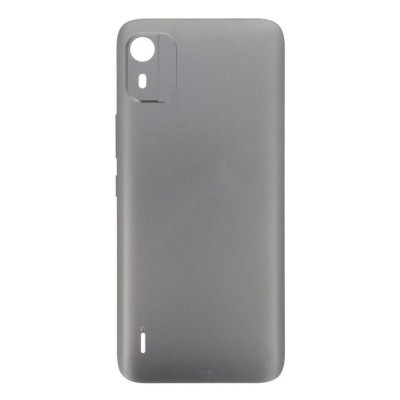 Back Panel Cover For Nokia C12 Black - Maxbhi Com