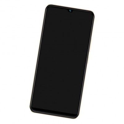 Camera Lens Glass with Frame for Vivo Y02T Gold