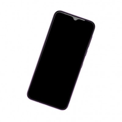 Camera Lens Glass with Frame for Infinix Smart 4c Black