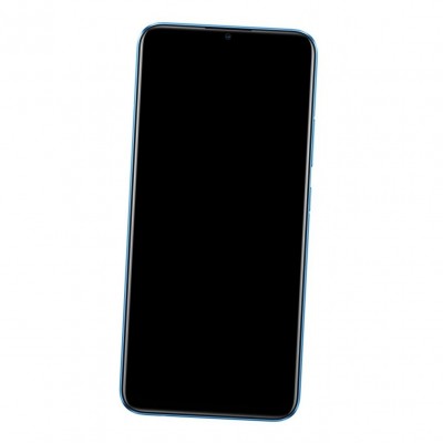 Camera Lens Glass with Frame for Realme C20A Black