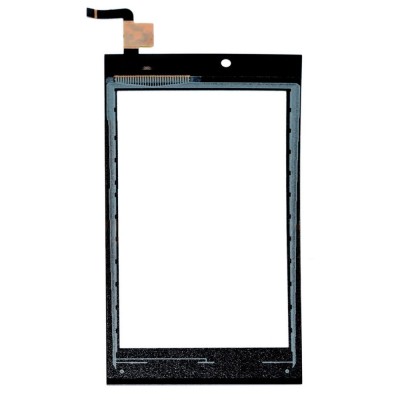 Touch Screen Digitizer For Lyf Flame 7 Black By - Maxbhi Com