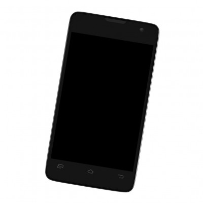 Middle Frame Ring Only for BePhone b.Social 4 Black