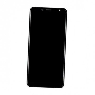 Camera Lens Glass with Frame for Tambo TA 40 Black