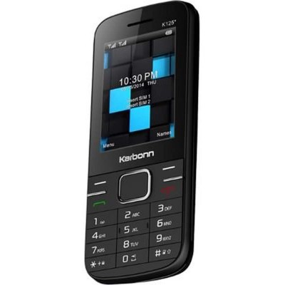 LCD Screen for Karbonn K125 Star Dual Sim - Black