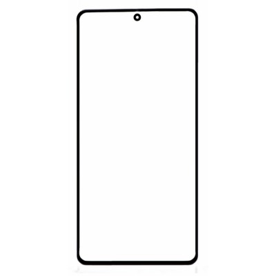 Replacement Front Glass For Vivo Iqoo Neo 7 Pro Black By - Maxbhi Com