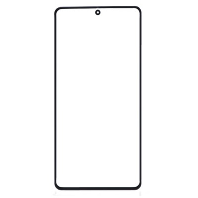 Replacement Front Glass For Vivo Iqoo Neo 7 Pro Black By - Maxbhi Com