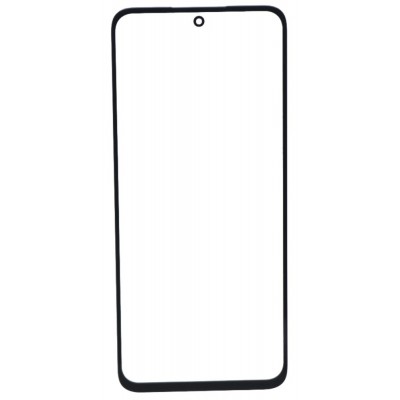 Replacement Front Glass For Xiaomi Redmi 12 Black By - Maxbhi Com