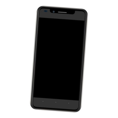 Camera Lens Glass with Frame for I Kall K3 Black