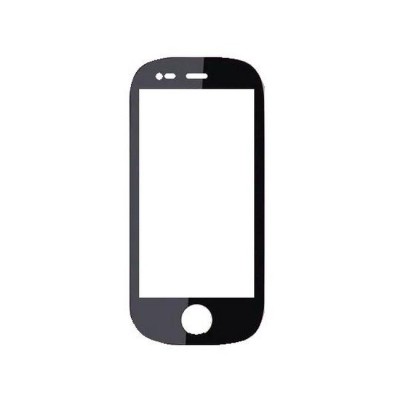 Touch Screen Digitizer For Spice M6688 Flo Magic Black By - Maxbhi Com
