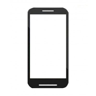 Touch Screen Digitizer For Motorola Moto E Dual Tv Xt1025 With Digital Tv Black By - Maxbhi.com