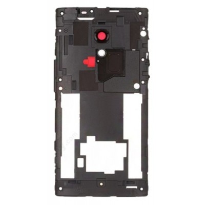 Middle Frame Ring Only For Sony Xperia Ion St28i White By - Maxbhi Com