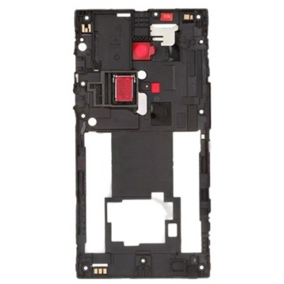 Middle Frame Ring Only For Sony Xperia Ion St28i White By - Maxbhi Com