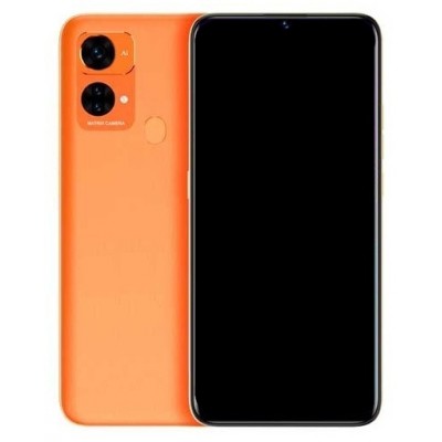Back Panel Cover For Blu G72 Max Orange - Maxbhi Com