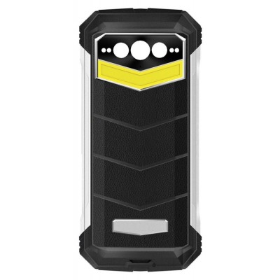 Back Panel Cover For Doogee S100 Pro Silver - Maxbhi Com