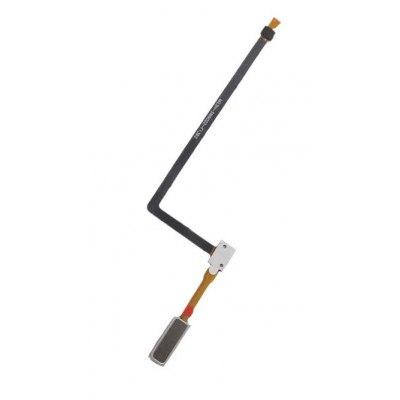 Fingerprint Sensor Flex Cable For Doogee S100 Pro White By - Maxbhi Com
