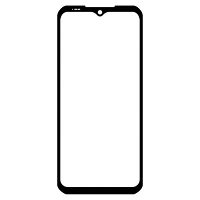 Replacement Front Glass For Doogee S100 Pro White By - Maxbhi Com
